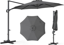 Load image into Gallery viewer, Tangkula 10ft Patio Umbrella with Aluminum Pole