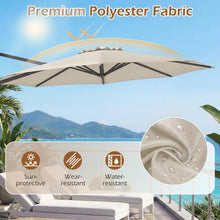 Load image into Gallery viewer, Tangkula 10ft Patio Umbrella with Aluminum Pole