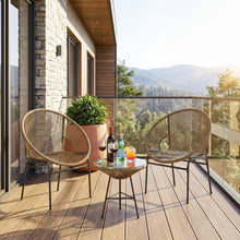 Load image into Gallery viewer, Tangkula 3 Piece Outdoor Patio Furniture Set