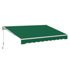 Load image into Gallery viewer, AECOJOY 13'×10' Manual Retractable Awning Sun Shade, Patio Awning Canopy