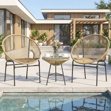Load image into Gallery viewer, Tangkula 3 Piece Outdoor Patio Furniture Set