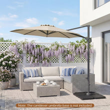 Load image into Gallery viewer, Tangkula 10ft Patio Umbrella with Aluminum Pole