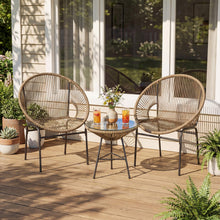 Load image into Gallery viewer, Tangkula 3 Piece Outdoor Patio Furniture Set