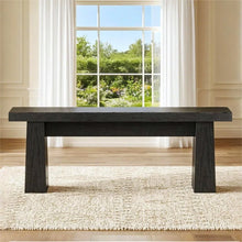 Load image into Gallery viewer, Fnova 48" Wooden Two - Person Backless Entryway Bench with Under - Bench Storage for Outdoor Garden, Living Room, Bedroom, Dining Room, Hallway