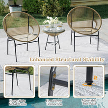 Load image into Gallery viewer, Tangkula 3 Piece Outdoor Patio Furniture Set